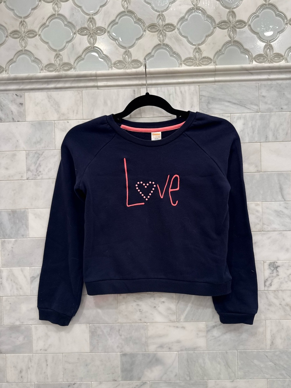 Gymboree girl’s sweatshirt (“Love”)